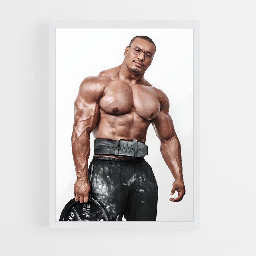 Poster Larry wheels – affiche Powerlifting (vue 3)